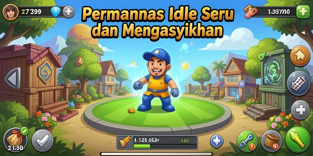 Tampilan gameplay 2739 yang menarik dan menyenangkan dalam mode Idle.