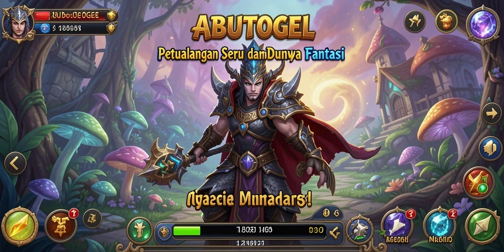 Gameplay seru ABUTOGEL yang penuh tantangan.