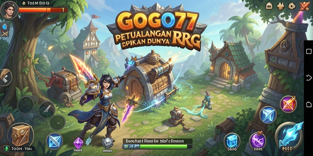 Tampilan gameplay seru dalam GOGO77 dengan fitur RPG yang menarik.