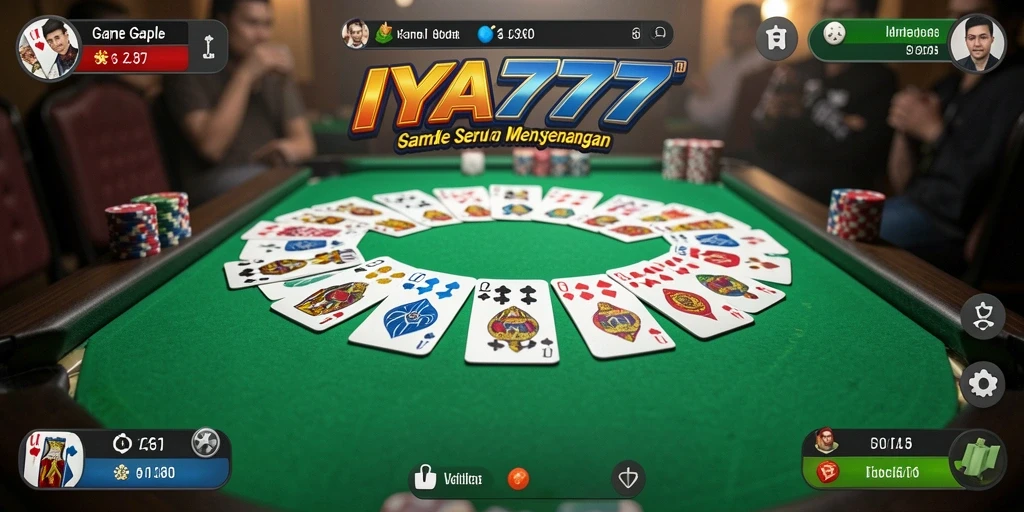 Screenshots gameplay Gaple yang menarik dan interaktif.