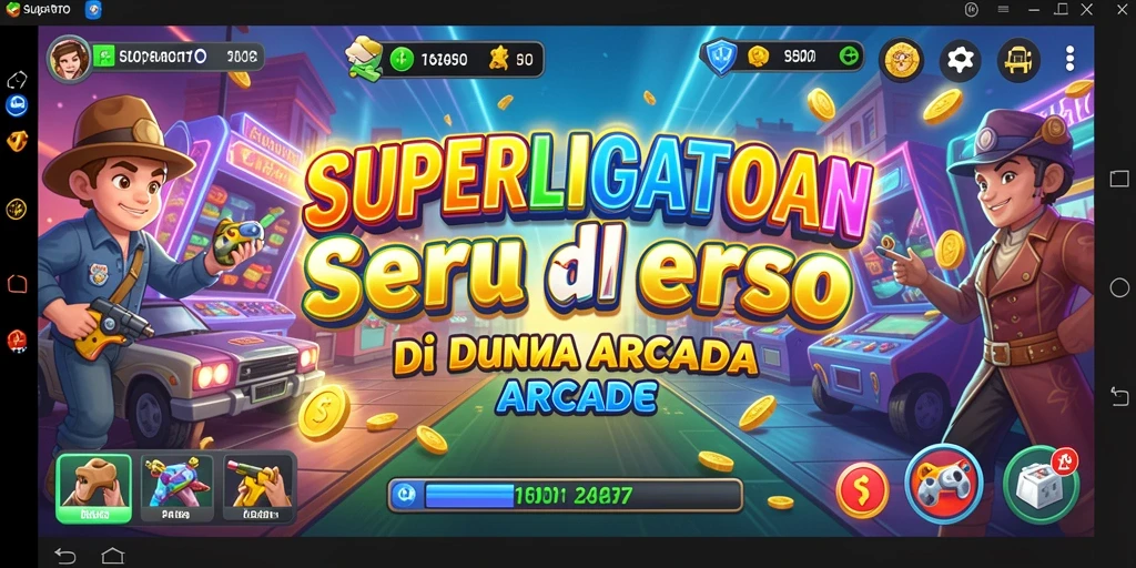 Tampilan menarik dari gameplay <strong>SUPERLIGATOTO</strong> yang penuh aksi.