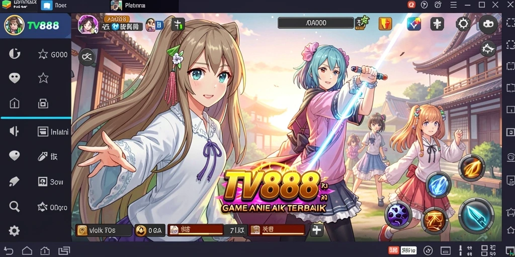 Gameplay seru dengan karakter anime yang ikonik dan grafis menawan.