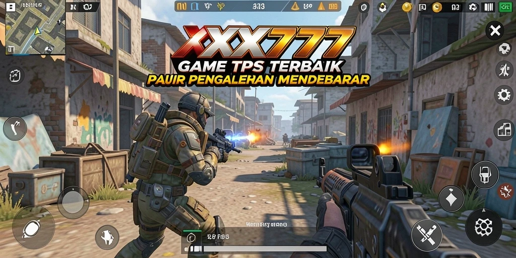 Tangkapan layar dari gameplay seru XXX777 saat bertempur di level menegangkan.